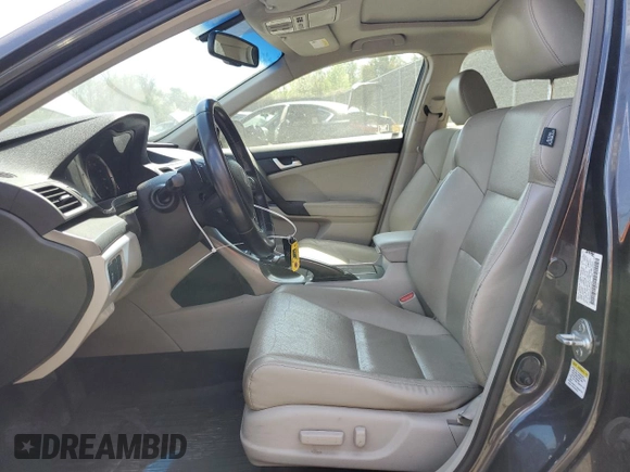 2012 Acura TSX Tech Pkg with VIN JH4CU2F69CC027403, listed as a Copart auction lot 50981715 with 247,233 mi miles and Salvage Title. Bid and sale history available at carsss.com. Image 7.