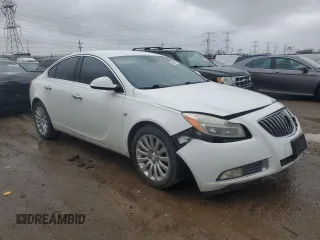 2011 Buick Regal CXL RL1 with VIN W04GN5EC4B1005144, listed as a Copart auction lot 46468875 with 127,129 mi miles and Salvage Title. Bid and sale history available at DreamBid. Image 4.