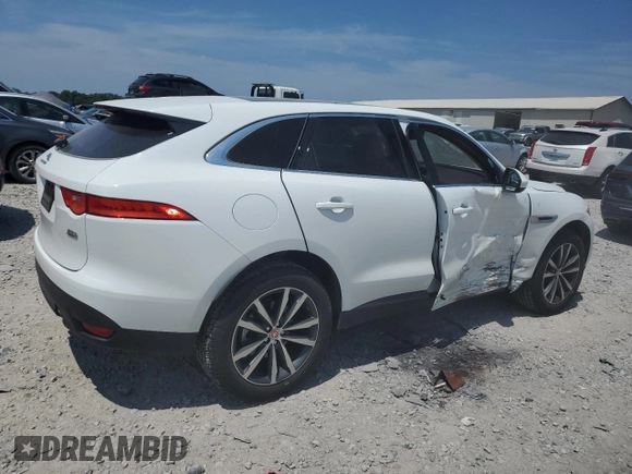 2020 Jaguar F-Pace 25t Prestige z VIN SADCK2FX1LA630796, wystawiony jako Copart lot #62261985 z przebiegiem 13 431 mil mil oraz Szkoda całkowita • Salvage title. Historia ofert i sprzedaży dostępna na DreamBid. Obrazek 3.