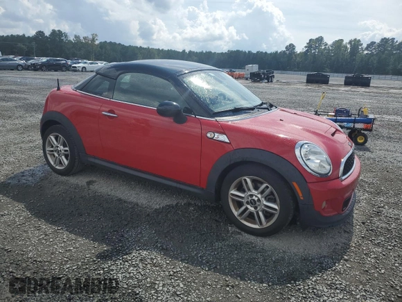 2012 MINI Coupe S z VIN WMWSX3C54CT155356, wystawiony jako Copart lot #72522854 z przebiegiem 91 982 mil mil oraz Szkody całkowita. Historia ofert i sprzedaży dostępna na DreamBid. Obrazek 4.