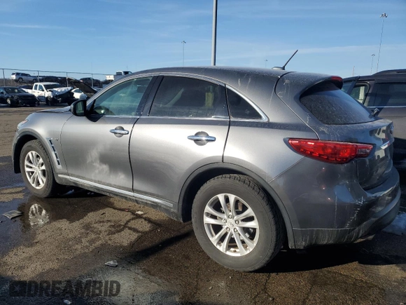 2016 Infiniti QX70 z VIN JN8CS1MW9GM753027, wystawiony jako Copart lot #42590825 z przebiegiem 108 819 mil mil oraz Szkoda całkowita • Salvage title. Historia ofert i sprzedaży dostępna na DreamBid. Obrazek 2.