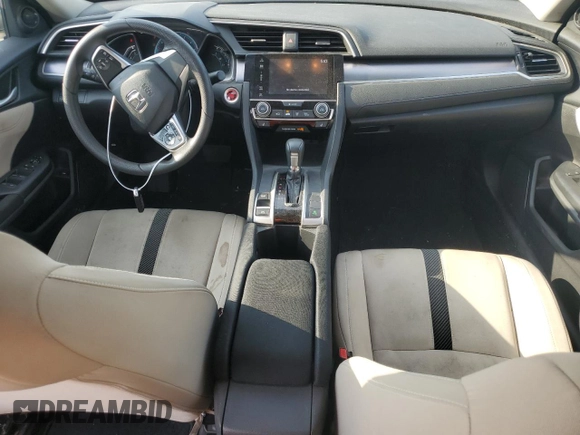 2017 Honda Civic Sedan EX-T with VIN 19XFC1F45HE205138, listed as a Copart auction lot 68492574 with 80,797 mi miles and Salvage Title. Bid and sale history available at carsss.com. Image 8.