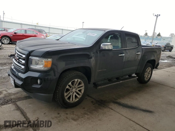 2015 GMC Canyon 4WD SLT with VIN 1GTG6CE36F1232218, listed as a Copart auction lot 84391564 with 103,964 mi miles and Clean Title. Bid and sale history available at carsss.com. Image 1.