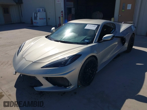 2021 Chevrolet Corvette 1LT with VIN 1G1YA2D49M5109468, listed as a IAAI auction lot 41343940 with 49,570 mi miles. Bid and sale history available at carsss.com. Image 20.
