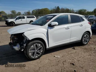 2023 Hyundai Kona SEL with VIN KM8K33AG7PU190018, listed as a Copart auction lot 54511335 with 61,389 mi miles and Non Repairable. Bid and sale history available at carsss.com. Image 1.