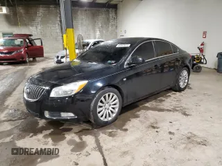 2011 Buick Regal with VIN 2G4GW5EV2B9215060, listed as a Copart auction lot 87307974 with 121,341 mi miles and Salvage Title. Bid and sale history available at DreamBid. Image 1.