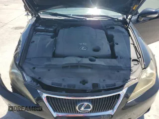 2013 Lexus IS 250 with VIN JTHBF5C2XD5192018, listed as a Copart auction lot 62072985 with 142,209 mi miles and Salvage title. Bid and sale history available at DreamBid. Image 11.