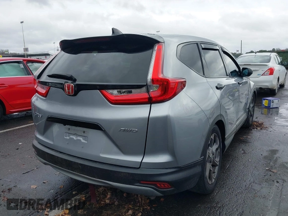 2019 Honda CR-V EX-L with VIN 2HKRW2H89KH669532, listed as a IAAI auction lot 41039943 with 103,252 mi miles. Bid and sale history available at carsss.com. Image 4.