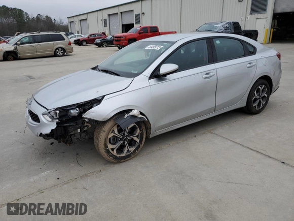 2020 Kia Forte LXS with VIN 3KPF24AD0LE201700, listed as a Copart auction lot 44495815 with 59,605 mi miles and Salvage Title. Bid and sale history available at carsss.com. Image 1.