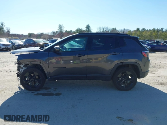 2021 Jeep Compass Latitude with VIN 3C4NJDBB1MT554391, listed as a IAAI auction lot 42039363 with 24,016 mi miles and . Bid and sale history available at DreamBid. Image 14.