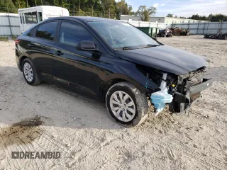 2021 Hyundai Accent SE with VIN 3KPC24A66ME128855, listed as a Copart auction lot 70213813 with 67,408 mi miles. Bid and sale history available at carsss.com. Image 4.
