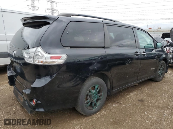 2019 Toyota Sienna SE with VIN 5TDXZ3DC1KS014970, listed as a Copart auction lot 55751445 with 168,028 mi miles and Salvage title. Bid and sale history available at DreamBid. Image 3.