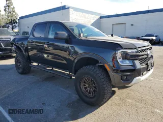 2024 Ford Ranger XLT with VIN 1FTER4GH6RLE18508, listed as a Copart auction lot 46178955 with 3,901 mi miles and Salvage Title. Bid and sale history available at DreamBid. Image 4.