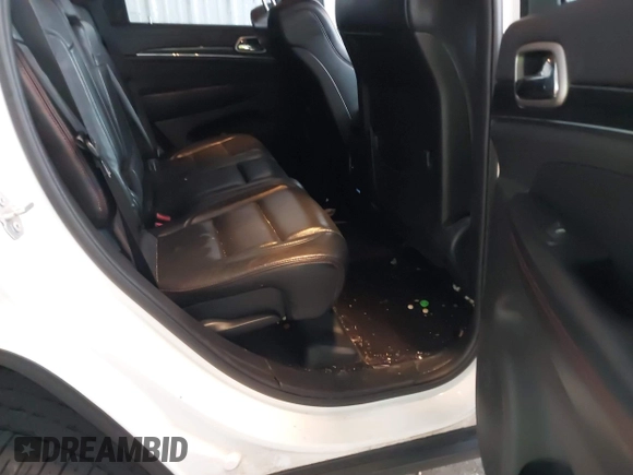 2018 Jeep Grand Cherokee Trailhawk with VIN 1C4RJFLGXJC264438, listed as a IAAI auction lot 40974417 with 117,717 mi miles and . Bid and sale history available at DreamBid. Image 8.