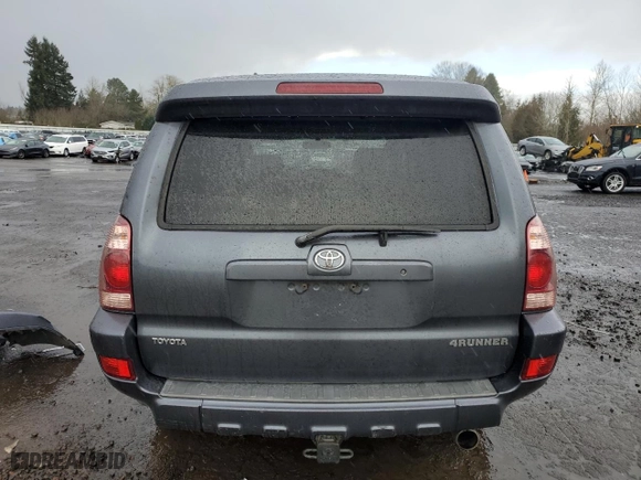 2005 Toyota 4Runner SR5 with VIN JTEBU14R758049423, listed as a Copart auction lot 46315895 with 221,863 mi miles and Salvage Title. Bid and sale history available at carsss.com. Image 6.