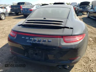 2015 Porsche 911 Carrera with VIN WP0AA2A98FS106543, listed as a Copart auction lot 73144614 with 16,987 mi miles and Salvage Title. Bid and sale history available at carsss.com. Image 6.