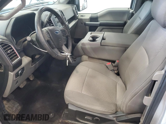 2016 Ford F-150 XLT with VIN 1FTFX1EF5GFA83649, listed as a Copart auction lot 52739985 with 53,623 mi miles and Clean Title. Bid and sale history available at carsss.com. Image 7.