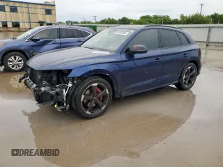 2020 Audi SQ5 Premium Plus с VIN WA1B4AFY6L2019896, выставлен на аукционе Copart как лот 60093995 с пробегом 63 050 миль миль и Списание • Salvage title. История ставок и продаж доступна на DreamBid. Изображение 1.