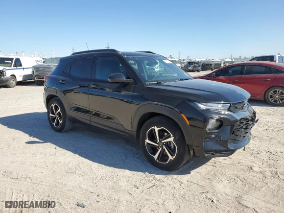 2023 Chevrolet TrailBlazer RS with VIN KL79MTSL5PB145261, listed as a Copart auction lot 50213965 with 19,601 mi miles and Clean Title. Bid and sale history available at carsss.com. Image 4.