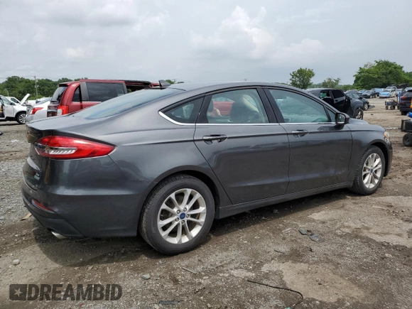 2020 Ford Fusion SE with VIN 3FA6P0HD9LR165097, listed as a Copart auction lot 64511705 with 44,336 mi miles and Salvage title. Bid and sale history available at DreamBid. Image 3.