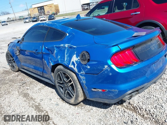 2020 Ford Mustang GT with VIN 1FA6P8CF8L5157972, listed as a IAAI auction lot 41736951 with 60,873 mi miles and . Bid and sale history available at DreamBid. Image 3.