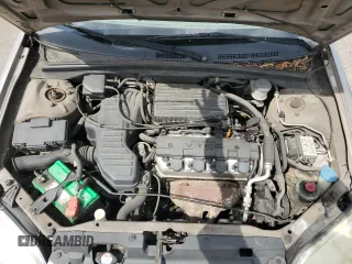 2002 Honda Civic EX z VIN 2HGES26712H589916, wystawiony jako Copart lot #55354765 z przebiegiem 111 885 mil mil oraz Szkoda całkowita • Salvage title. Historia ofert i sprzedaży dostępna na DreamBid. Obrazek 11.