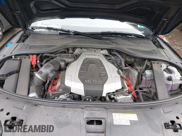 2018 Audi A8 L with VIN WAU44AFD8JN000478, listed as a IAAI auction lot 41726558 with 88,668 mi miles. Bid and sale history available at carsss.com. Image 10.