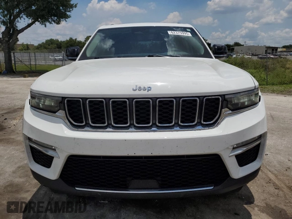 2022 Jeep Grand Cherokee Limited with VIN 1C4RJHBG6N8609664, listed as a Copart auction lot 62375995 with 47,703 mi miles and Salvage title. Bid and sale history available at DreamBid. Image 5.