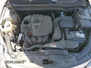 2014 Kia Optima LX with VIN KNAGM4A70E5454889, listed as a Copart auction lot 53549595 with 128,780 mi miles and Salvage title. Bid and sale history available at DreamBid. Image 11.
