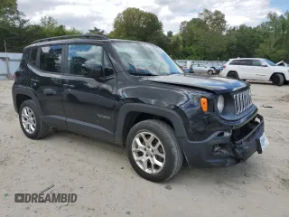 2015 Jeep Renegade Latitude z VIN ZACCJBBT9FPC14808, wystawiony jako Copart lot #55601015 z przebiegiem 176 621 mil mil oraz Szkoda całkowita • Salvage title. Historia ofert i sprzedaży dostępna na DreamBid. Obrazek 4.