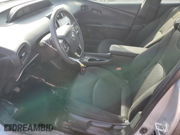 2020 Toyota Prius LE with VIN JTDL9RFU1L3016731, listed as a Copart auction lot 49089155 with 95,568 mi miles and Salvage Title. Bid and sale history available at DreamBid. Image 7.