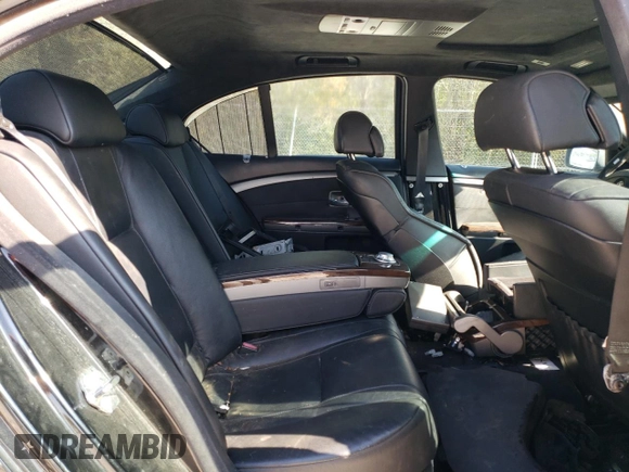 2005 BMW 7 Series with VIN WBAGL83585DC47066, listed as a Copart auction lot 75834464 with Not provided miles and Clean title. Bid and sale history available at DreamBid. Image 10.
