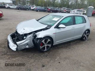 2015 Volkswagen Golf GTI SE with VIN 3VW5T7AU0FM048544, listed as a IAAI auction lot 42005853 with 79,969 mi miles. Bid and sale history available at carsss.com. Image 2.