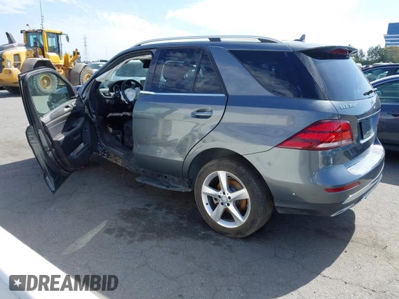 2017 Mercedes-Benz GLE 350 with VIN 4JGDA5JB6HA827370, listed as a IAAI auction lot 41651488 with 103,685 mi miles and . Bid and sale history available at DreamBid. Image 3.