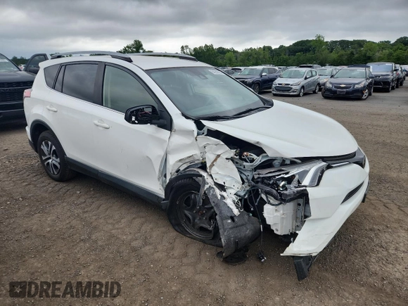 2017 Toyota RAV4 LE with VIN JTMBFREV3HJ136385, listed as a Copart auction lot 64269355 with 68,243 mi miles and Salvage title. Bid and sale history available at DreamBid. Image 4.
