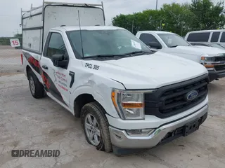 2021 Ford F-150 XL with VIN 1FTMF1CB7MKE81507, listed as a IAAI auction lot 41903595 with 71,860 mi miles and . Bid and sale history available at DreamBid. Image 1.