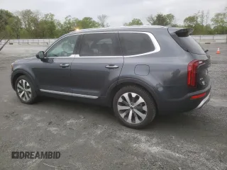 2022 Kia Telluride S with VIN 5XYP6DHC6NG240156, listed as a Copart auction lot 51934575 with 45,940 mi miles and Salvage Title. Bid and sale history available at DreamBid. Image 2.