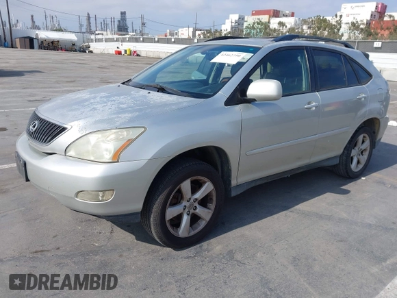 2006 Lexus RX 330 with VIN JTJGA31U560065785, listed as a IAAI auction lot 42462750 with 215,383 mi miles and . Bid and sale history available at DreamBid. Image 2.