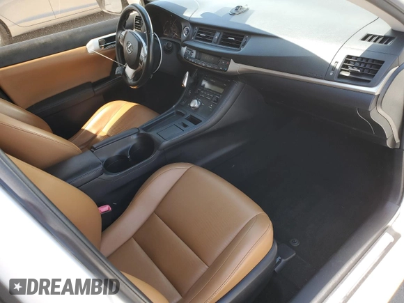 2013 Lexus CT 200h with VIN JTHKD5BH5D2147694, listed as a Copart auction lot 54214975 with 101,550 mi miles and Salvage title. Bid and sale history available at DreamBid. Image 8.