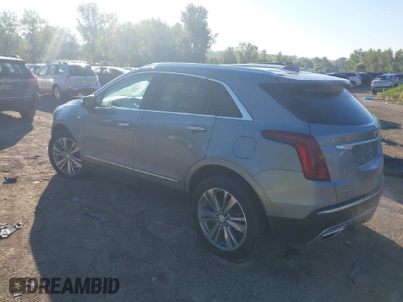 2023 Cadillac XT5 AWD Premium Luxury with VIN 1GYKNDRSXPZ150235, listed as a IAAI auction lot 40412645 with 22,072 mi miles and . Bid and sale history available at DreamBid. Image 3.