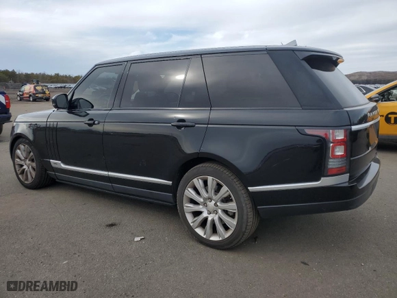 2014 Land Rover Range Rover Supercharged with VIN SALGS3TF8EA174662, listed as a Copart auction lot 45943495 with 128,817 mi miles and Clean Title. Bid and sale history available at carsss.com. Image 2.