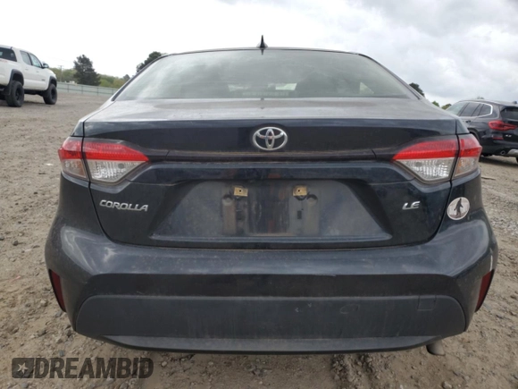 2020 Toyota Corolla LE with VIN JTDEPRAE3LJ036473, listed as a Copart auction lot 51377065 with 84,284 mi miles and Salvage Title. Bid and sale history available at carsss.com. Image 6.