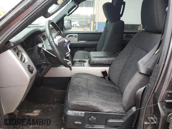 2017 Ford Expedition Max XLT with VIN 1FMJK1HT7HEA25605, listed as a Copart auction lot 61444565 with 162,740 mi miles and Salvage title. Bid and sale history available at DreamBid. Image 7.