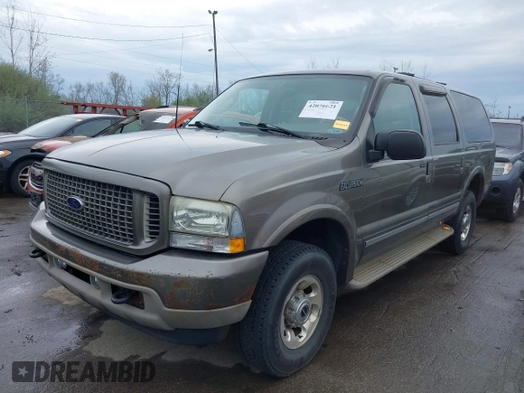2003 Ford Excursion Limited with VIN 1FMNU43S83ED67584, listed as a IAAI auction lot 42076621 with 159,271 mi miles and . Bid and sale history available at DreamBid. Image 17.