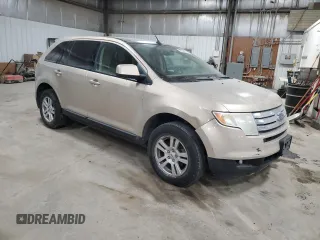 2007 Ford Edge SEL PLUS with VIN 2FMDK39C17BA65079, listed as a Copart auction lot 43958955 with 184,803 mi miles and Salvage Title. Bid and sale history available at carsss.com. Image 4.