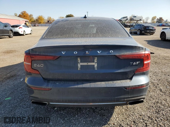 2019 Volvo S60 Inscription with VIN 7JRA22TL4KG004497, listed as a Copart auction lot 76272604 with 84,240 mi miles and Clean Title. Bid and sale history available at carsss.com. Image 6.
