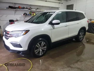 2016 Honda Pilot EX with VIN 5FNYF6H3XGB066361, listed as a Copart auction lot 49820645 with 106,666 mi miles and Salvage Title. Bid and sale history available at carsss.com. Image 1.