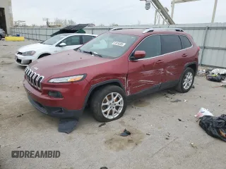 2015 Jeep Cherokee Latitude with VIN 1C4PJLCB3FW712356, listed as a Copart auction lot 51616355 with 153,972 mi miles and Salvage Title. Bid and sale history available at DreamBid. Image 1.