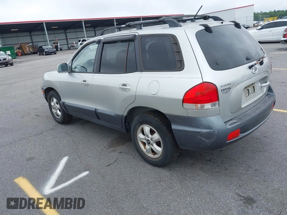 2006 Hyundai Santa Fe GLS with VIN KM8SC13D26U079706, listed as a IAAI auction lot 42464991 with 133,735 mi miles and . Bid and sale history available at DreamBid. Image 3.