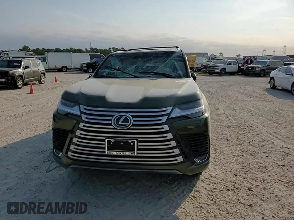 2023 Lexus LX 600 Luxury z VIN JTJGB7CX0P4030724, wystawiony jako Copart lot #75330654 z przebiegiem 17 614 mil mil oraz Szkoda całkowita • Salvage title. Historia ofert i sprzedaży dostępna na DreamBid. Obrazek 12.